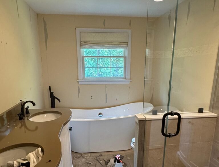 Before image of bathroom to be remodeled by Magic Brush Boston